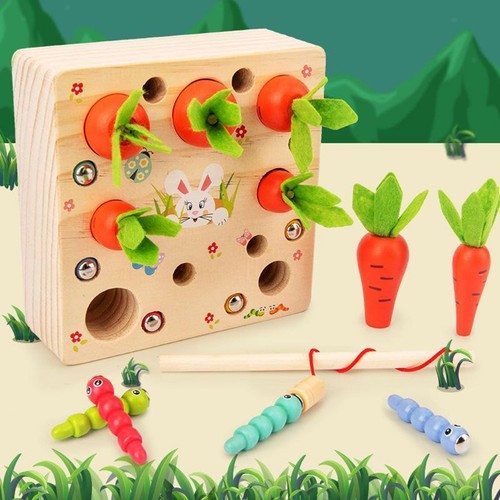 Bébé montessori jouet tirant - bébé,