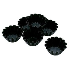 Lot de 6 moules à brioche