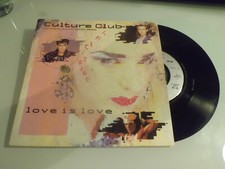 VINYLE 45 TOURS  CULTURE CLUB LOVE IS LOVE  / 2 TITRES PN3