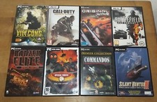 Lot de 8 jeux vidéo PC