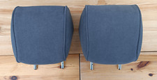 2 appuie-tête siège banquette arrière tissu facon daim gris Alfa Roméo 147