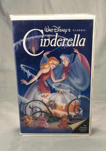 Cinderella walt disney - disney, vhs