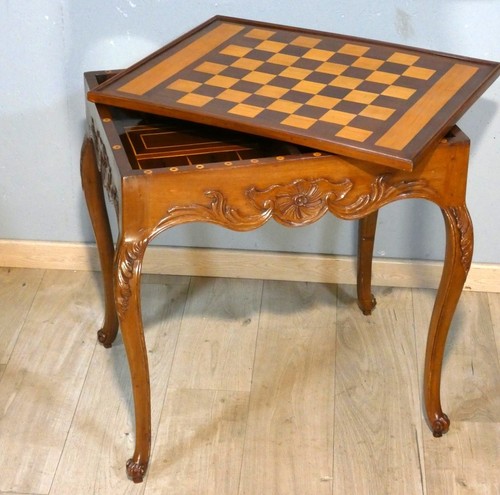 Table jeux trictrac en - table,