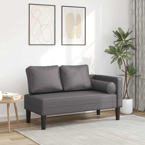 Chaise longue avec coussins