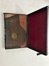 Rare Cithare Ancienne Autriche Anton Kiendl / Old Antique Austrian Zither 19th  