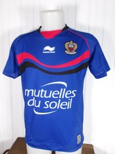 Maillot FOOTBALL  BURRDA bleu Vintage  OGC NICE  2012-2013  3ème  Taille: M