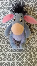 Peluche doudou Bourriquet bleu