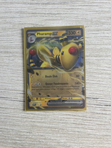 Carte pokémon pharamp - carte, +