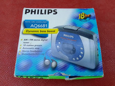 PHILIPS AQ6681 Walkman Baladeur FM Stereo Cassette Player Vintage Tested