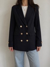 Blazer femme noir vintage - blazer,