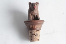 Bouchon bois sculpté Ours Art
