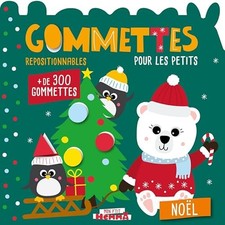 Mon P'tit Hemma - Gommettes pour les petits - Noël - Livre de gommettes Noël rep