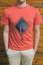 tee shirt saumon KANABEACH