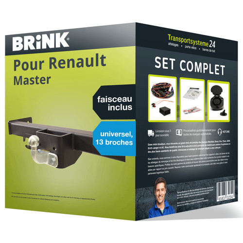 Attelage pour renault master - renault,
