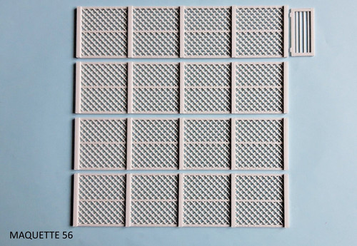 Clôture grillage forme - 1/43,