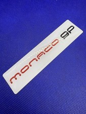 Logo Badge Emblème Monogramme GP MONACO Renault Mégane OEM OCCASION ÉTAT NEUF