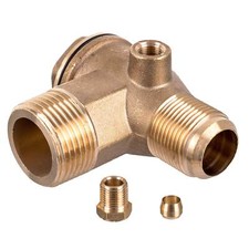 Clapet anti-retour 3/4" x 1" Compresseur d'air à mâle Clapet anti-retour en lait