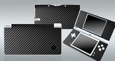 Black carbon fiber vinyl decal - black,