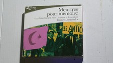 LIVRE AUDIO " MEURTRES POUR