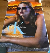 Affiche publicitaire Lunettes Calvin Klein Vinessa Shaw
