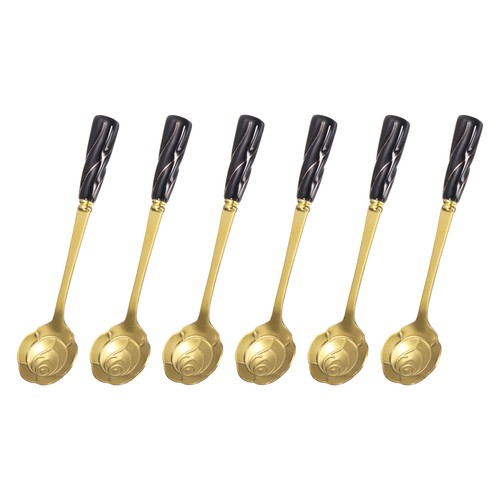 6pcs cuillères café en - 6pcs,