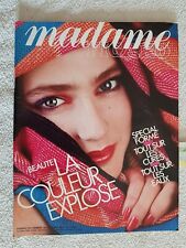 MADAME FIGARO N°12567 26/1/1985 MODE REAGAN MIREILLE DARC BECAUD MME PAULETTE