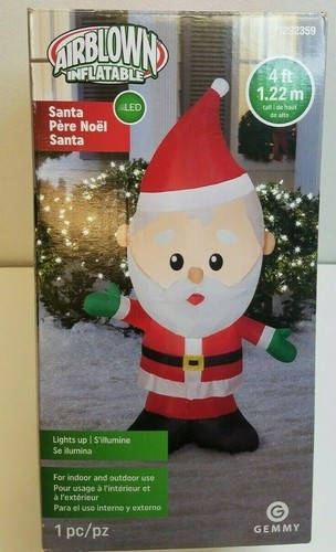 Gemmy 4ft tall - tall, claus