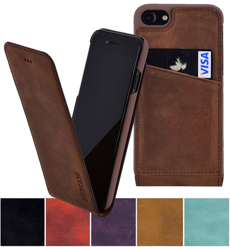 Housse cuir pour - en, iphone