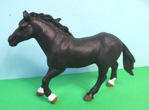 Schleich 2012 cheval noir - schleich,
