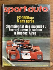 SPORT AUTO 121 de 1972 - Essai