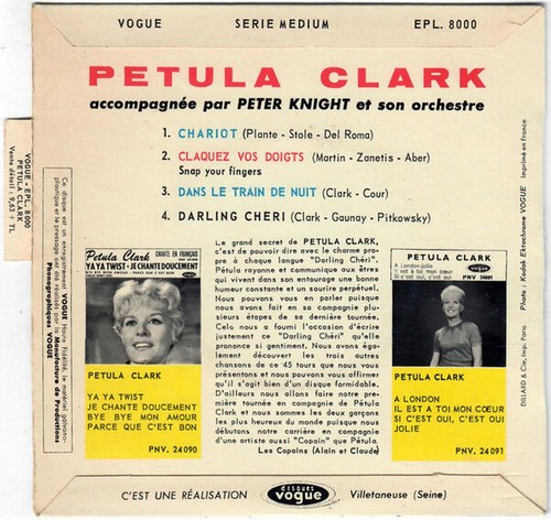 Chariot disques vogue - chariot,