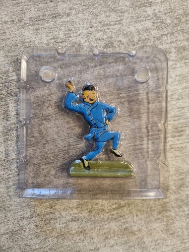 Figurine tintin metal lotus - figurine,