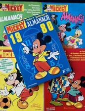 MICKEY - lot de 11 Almanach