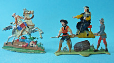 Plats d'étain - Zinnfiguren - Flat Tin : Heinrichsen - 2 groupes guerre 30 ans
