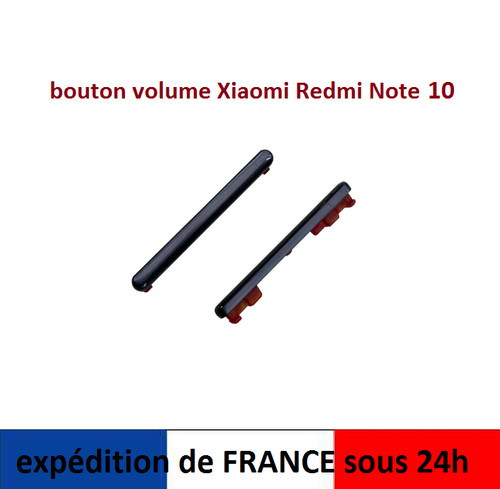 Bouton volume touche - bouton, latérale