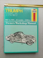 MANUEL D'ATELIER TRIUMPH TR5 TR250 TR6 (125 et 150 ch) 1967-75  HAYNES