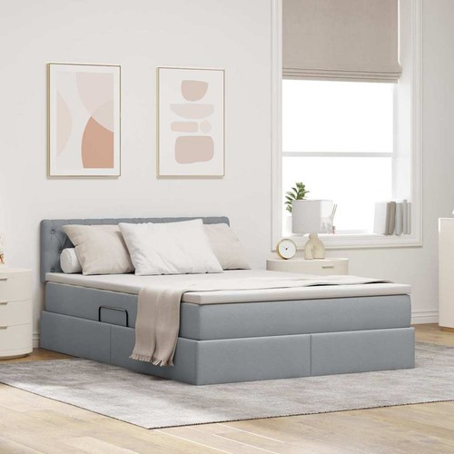 Lit avec rangement matelas - rangement,