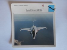 CARTE FICHE AVION – DASSAULT