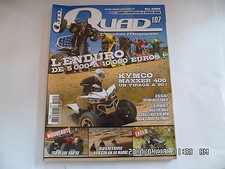 QUAD PASSION MAGAZINE N°107 05/2009 KYMCO MAXXER 400 TGB BLADE 550 SE   H5