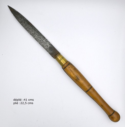 Couteau ancien collection - couteau,