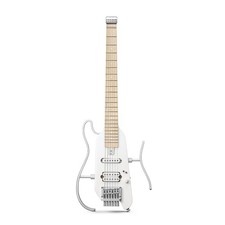 Donner HUSH X Headless guitare électrique blanc HS Pickup Gig sac accessoires