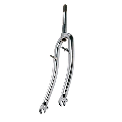 Fourche vtt acier chromee - vtt,