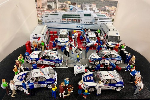 Diorama assistance rallye - diorama,
