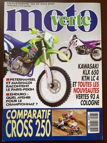 Moto verte magazine 223 du - n°223,
