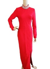HOUSE OF BANDAGE SZ L RED GOWN