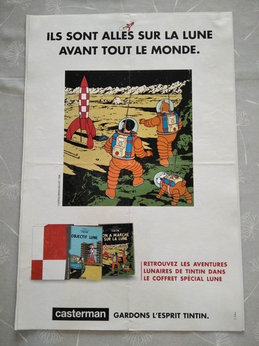 Affiche originale casterman - originale,