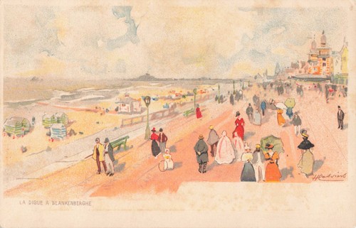 Cpa illustrée belgique - illustrÉe, la