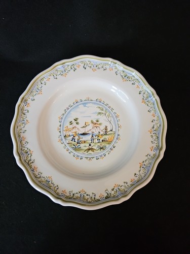 Assiette moustier lallier - assiette,