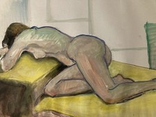 Très Belle Peinture Gouache