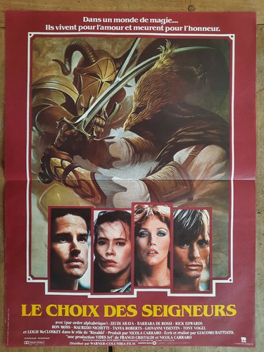 Affiche choix des seigneurs - affiche,